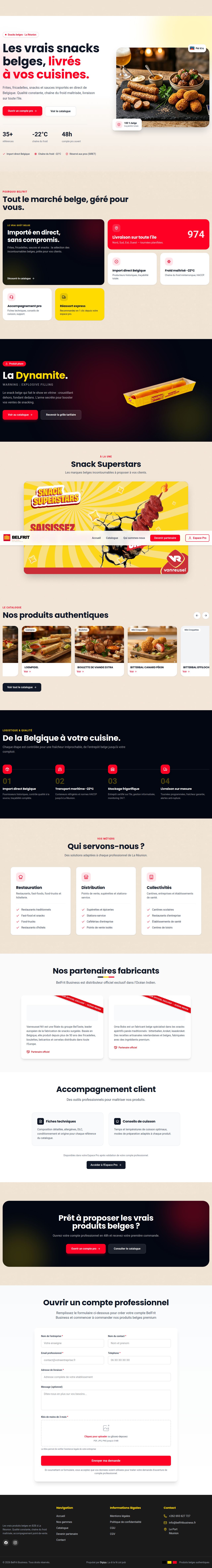 Site web Belfrit Business
