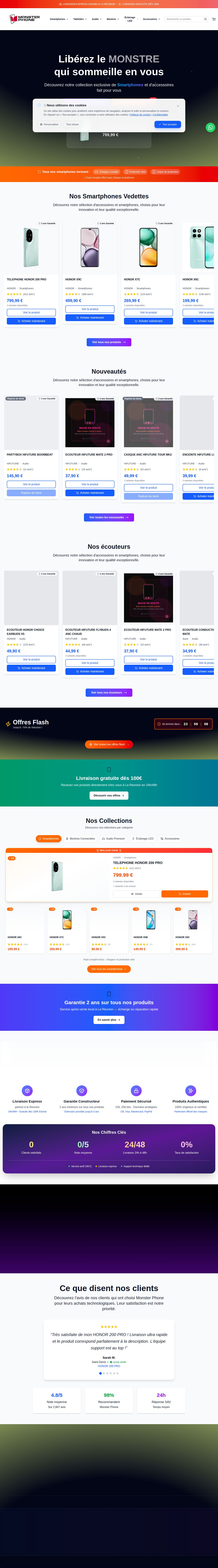 Site web Monsterphone